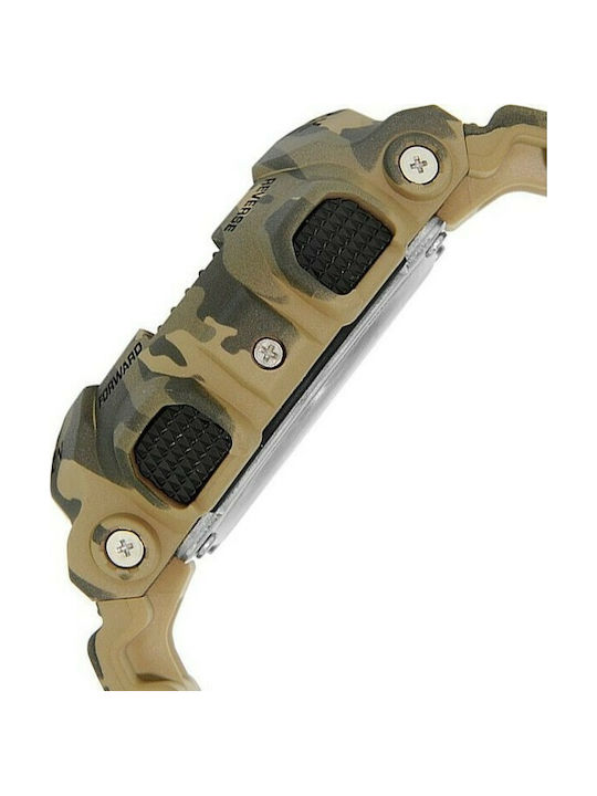 Casio G-Shock Ψηφιακό Ανδρικό Ρολόι 51mm Χρονογράφος Μπαταρίας με Καουτσούκ Λουράκι