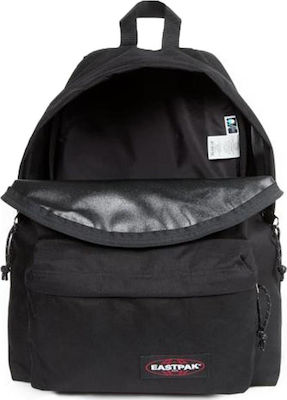 Eastpak Padded Pak'r Μαύρη Σχολική Τσάντα Πλάτης Γυμνασίου - Λυκείου σε Μαύρο χρώμα Μ30 x Π18 x Υ40cm