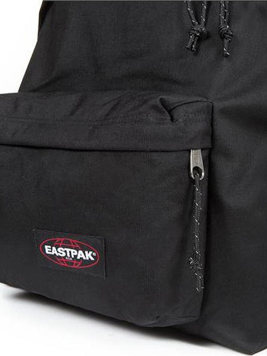 Eastpak Padded Pak'r Black School Bag Backpack Junior High-High School Black with Water Bottle Holder 24Liters