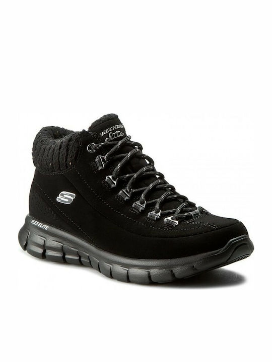 Skechers Winter Nights Women's Hiking Boots Black