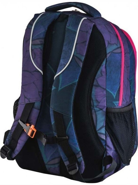 Polo Dream Școala gimnazială-școală secundară Școală Rucsac Multicolor L35cmxW14cmxH50cm Floare