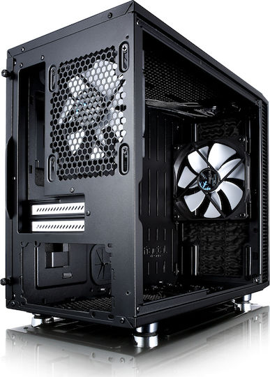 Fractal Design Define Nano S Window Gaming Mini Tower Κουτί Υπολογιστή Μαύρο