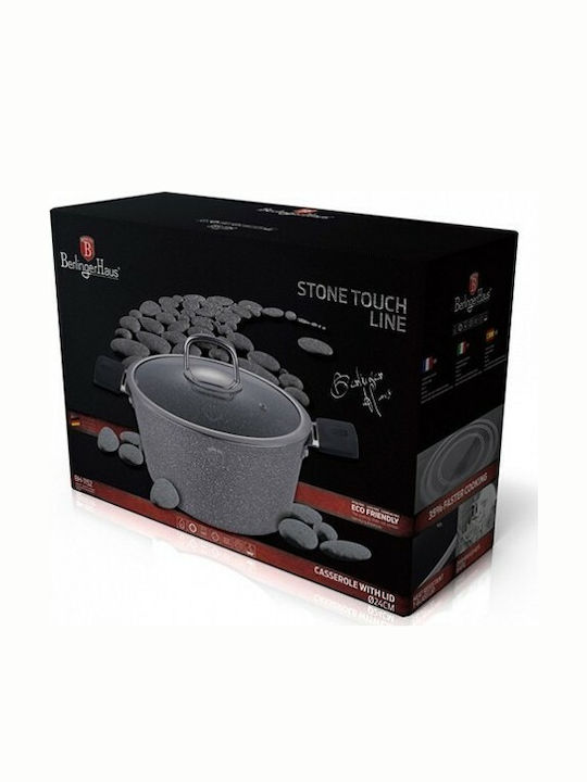 Berlinger Haus Stone Touch Line Tiefer Topf aus Aluminium 4.6Es / 24cm