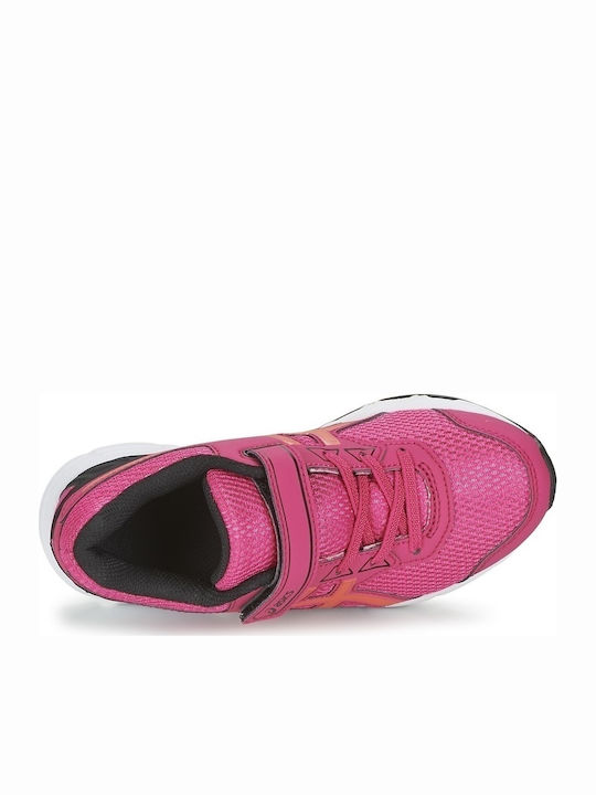 Pre Galaxy 9 PS Kids Sports Shoes Running with Hoop & Loop Closure Fuchsia