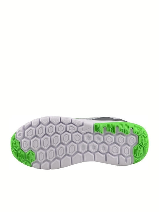 Flex Experience Flex Experience 4 PSV Kids Sports Shoes Running with Hoop & Loop Closure Gray