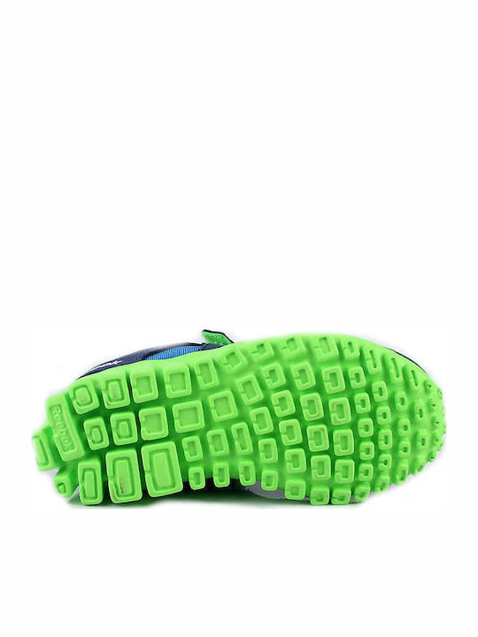 REALFLEX Kinder Sportschuhe Laufen mit Bügel- und Schleifenverschluss Blau