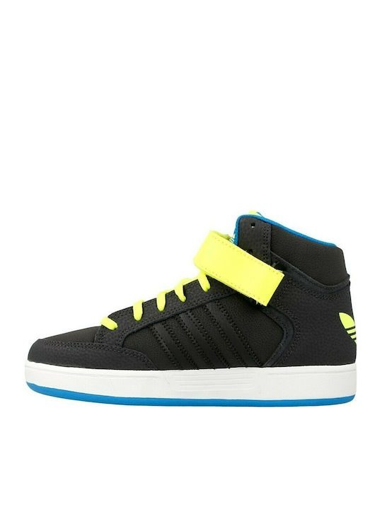 Adidas Παιδικά Sneakers High Varial Μαύρα