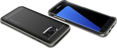 Spigen Neo Hybrid Umschlag Rückseite Silikon Gray (Galaxy S7 Edge) 556CS20143