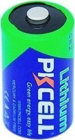 Pkcell Photo Lithium Battery CR2 3V Single Use Long Life 1Pc