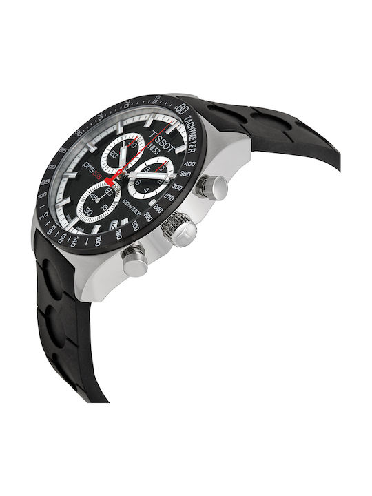 Tissot T0444172705100 Ανδρικό Ρολόι με Καουτσούκ Λουράκι