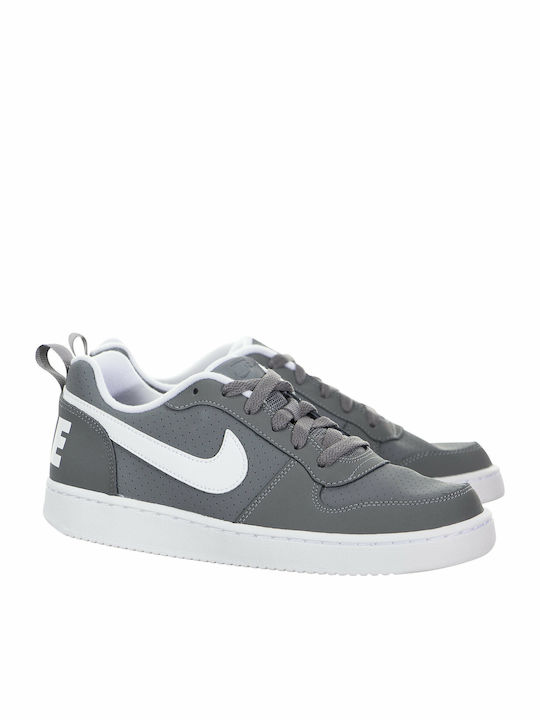 Court Borough Low GS Παιδικά Sneakers με Σκρατς Γκρι