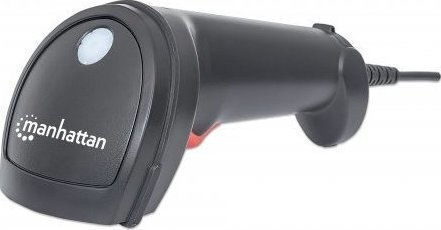 Manhattan Laser Handheld-Scanner Verkabelt mit 2D- und QR-Barcode-Lesefunktion
