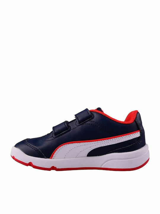 Puma Kids Sneakers Stepfleex with Scratch Navy Blue