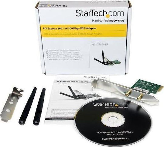 StarTech Ασύρματη Κάρτα Δικτύου (300Mbps) PCI-e