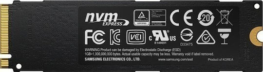 Samsung 960 Evo SSD 250GB τύπου M.2 με σύνδεση PCI Express 3.0 MZ-V6E250BW