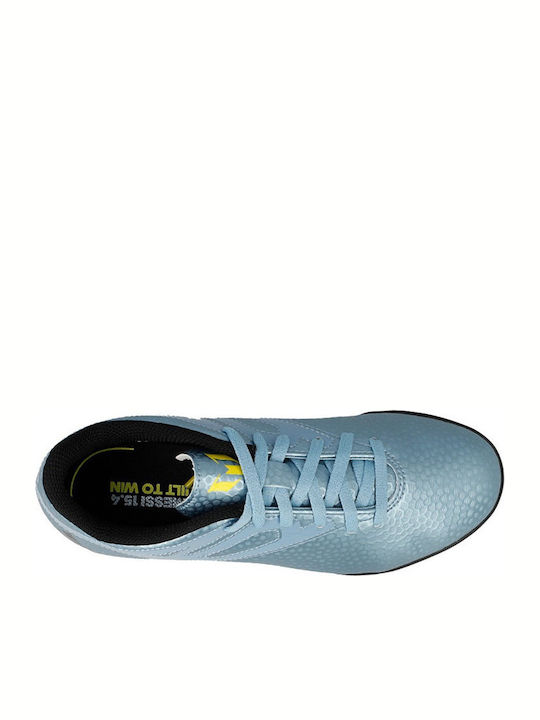 Messi 15.4 TF Kids Turf Soccer Shoes Silver