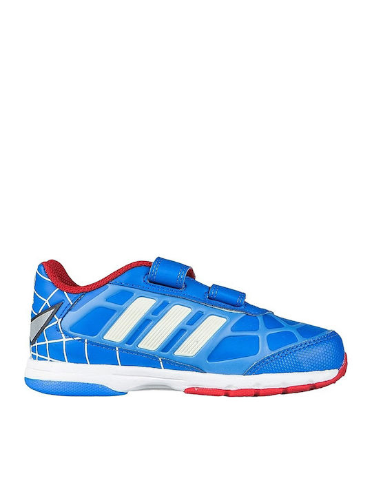 Adidas Kids Sneakers with Scratch Blue