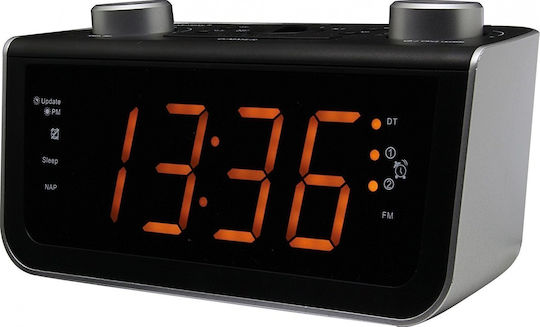 Soundmaster FUR 5005 Επιτραπέζιο Ψηφιακό Ρολόι με Ξυπνητήρι & Ραδιόφωνο FUR5005 Soundmaster FUR 5005 Επιτραπέζιο Ψηφιακό Ρολόι με Ξυπνητήρι & Ραδιόφωνο FUR5005