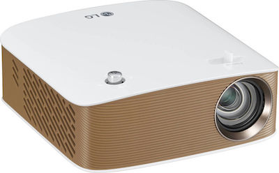 LG PH150G Projector HD Λάμπας LED με Wi-Fi και Ενσωματωμένα Ηχεία Λευκός