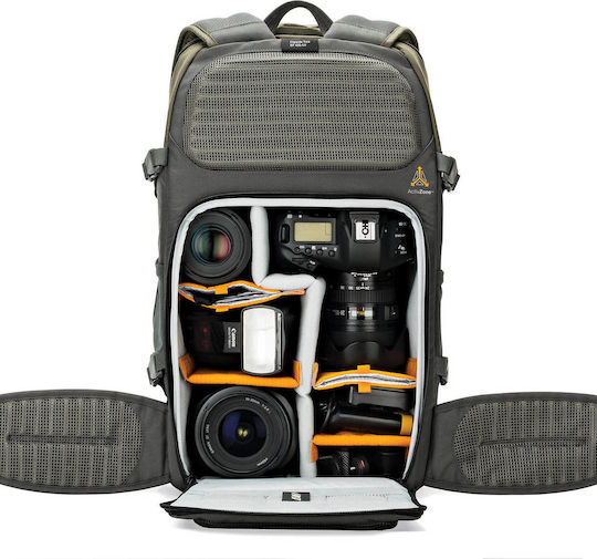 Lowepro Τσάντα Πλάτης Φωτογραφικής Μηχανής Flipside Trek BP 450 AW σε Γκρι Χρώμα