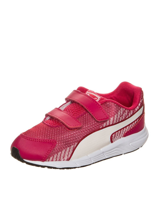 Puma Kids Sports Shoes Running Sequence V2 V Fuchsia