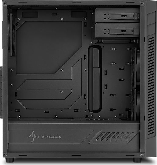 Sharkoon S25-V Midi Tower Компютърна кутия Черен