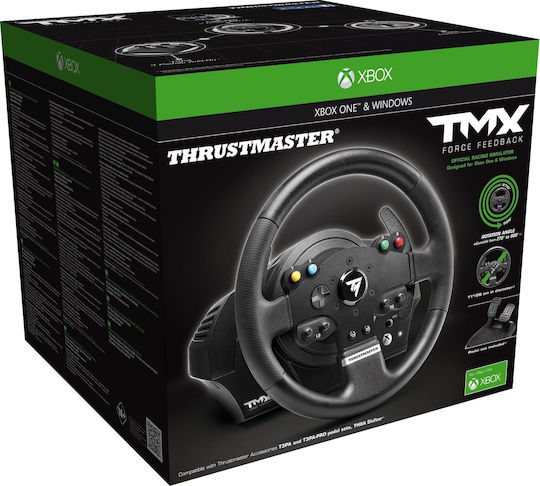 Thrustmaster TMX Force Feedback Steering Wheel with Pedals for PC / XBOX One with 270° Rotation