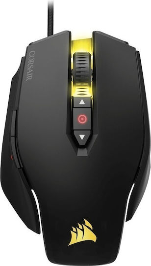 Corsair Vengeance M65 Pro RGB Gaming Ποντίκι 12000 DPI Μαύρο