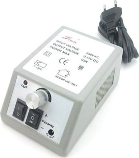 Sina Μercedes 2000 Nail Drill Power 10W Gray with 15000 Rotations per Minute