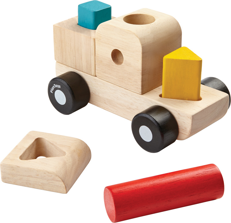 Plan Toys Φορτηγό με Γεωμετρικά Σχήματα Skroutz.gr
