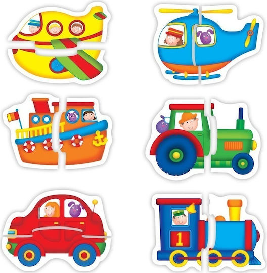 Kinderpuzzle Transport für 1.5++ Jahre 12pcs Galt Toys
