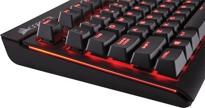 Corsair Strafe Mechanical Cherry MX Blue Gaming- Mechanische Tastatur Volle Größe mit beleuchteten Tasten