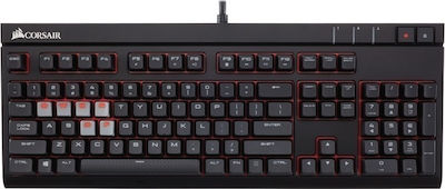 Corsair Strafe Mechanical Cherry MX Blue Gaming- Mechanische Tastatur Volle Größe mit beleuchteten Tasten