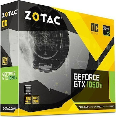 Zotac GeForce GTX1050 Ti 4GB OC