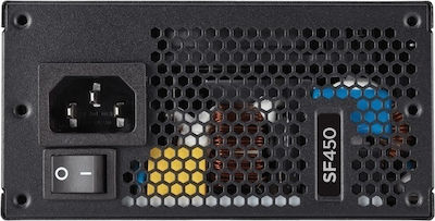 Corsair SF Series SF450 450W Захранващ блок за компютър Пълен модул 80 Plus Gold