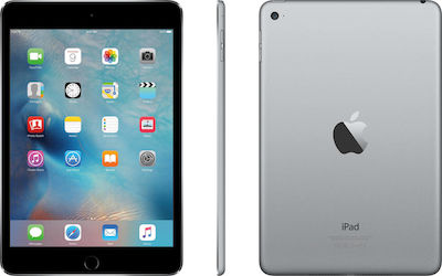 Apple iPad mini 4 7.9" με WiFi (2GB/128GB) Ασημί