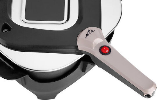 Tischplatte Elektrischer Grill 475W Edelstahl mit Deckel 37x44cm