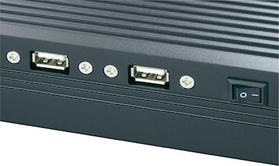 Akasa за Лаптоп до 15.4" с 2 Вентилатора (AK-NBC-01B)