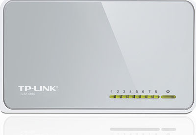 TP-LINK TL-SF1008D v8 Unverwaltet L2 Switch mit 8 Ports Ethernet