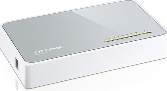 TP-LINK TL-SF1008D Unmanaged L2 Switch with 8 Ethernet Ports