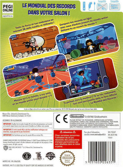 Guinness World Records The Videogame WII
