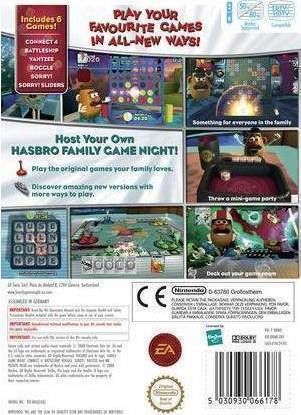 Hasbro Family Game Night Wii Game (Used)