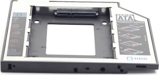 Gembird Caddy Slim Mounting Frame MF-95-02 for 2.5'' Drive to 5.25'' Bay (MF-95-02)
