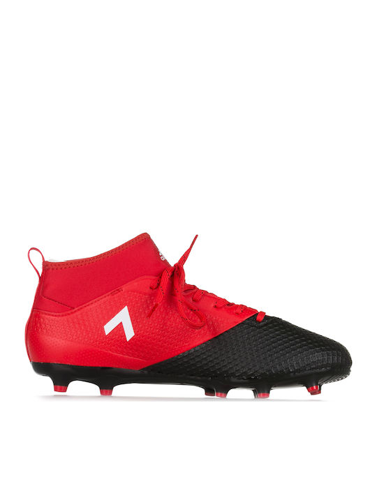 Adidas Ace 17.3 Primemesh FG Ψηλά Ποδοσφαιρικά Παπούτσια με Τάπες Κόκκινα