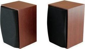 Media-Tech WOOD-X Ηχεία Υπολογιστή 2.0 με Ισχύ 10W Καφέ