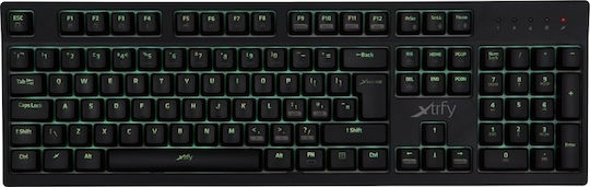 Xtrfy K2 RGB Gaming Mechanical Keyboard with Kailh Red Switches and RGB Lighting English US