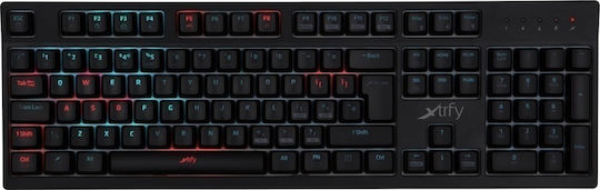 Xtrfy K2 RGB Gaming Mechanical Keyboard with Kailh Red Switches and RGB Lighting English US