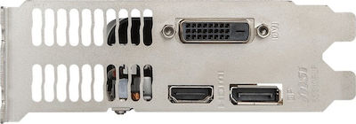 MSI GeForce GTX 1050 Ti 4GB GDDR5 LP Κάρτα Γραφικών