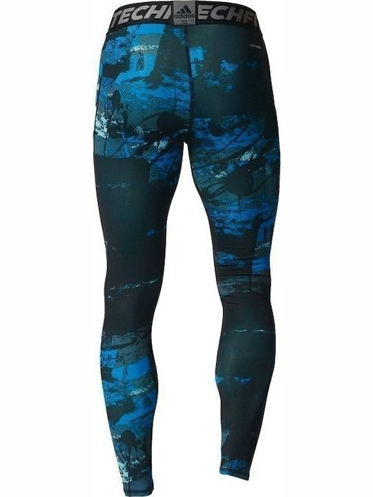 adidas Techfit Base Long Tights Ισοθερμικό Παντελόνι Μπλε adidas Techfit Base Long Tights Ισοθερμικό Παντελόνι Μπλε