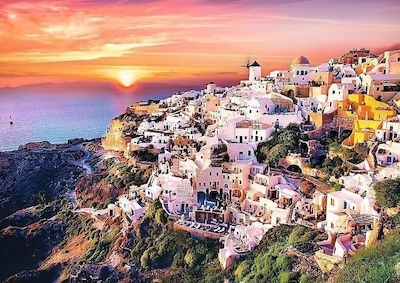 Sunset over Santorini Puzzle 2D 1000 Pieces